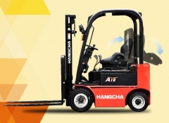 A系列1.0噸迷你四支點電動叉車