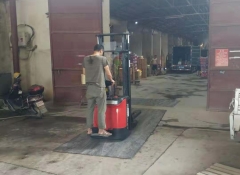 長沙電動叉車租賃，凱卓立叉車租賃案例